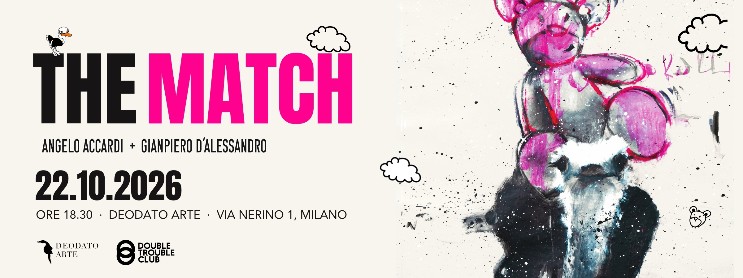 THE MATCH, Angelo Accardi e Gianpiero D'Alessandro da Deodato Arte Milano