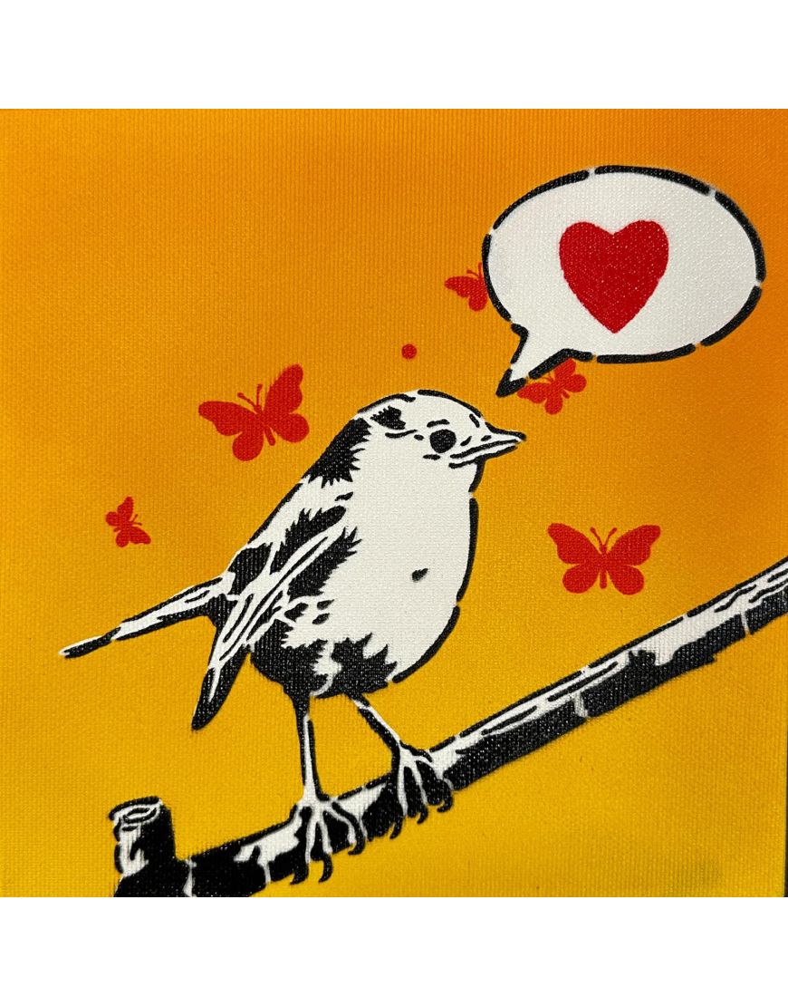 Free as a bird - Orange