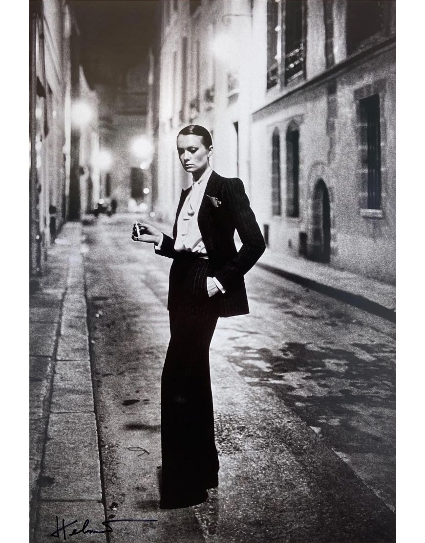 Rue Abriot, Fashion Model, Paris, 1975