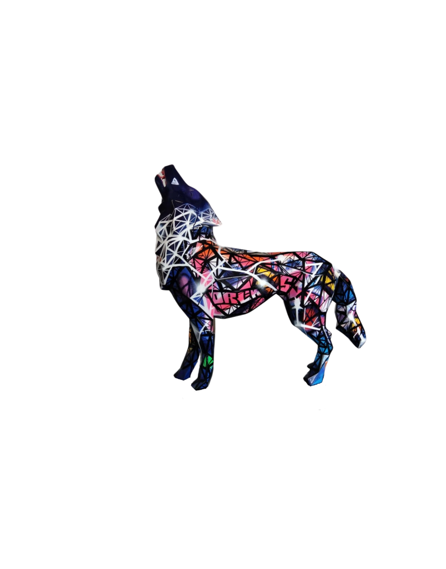 Howling Wolf - Street Art Edition