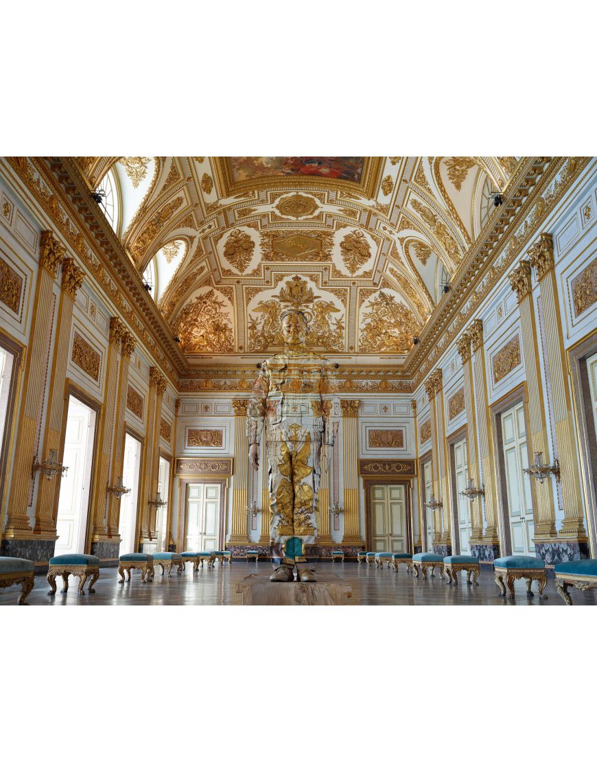 Liu Bolin - Sala del Trono Reggia di Caserta