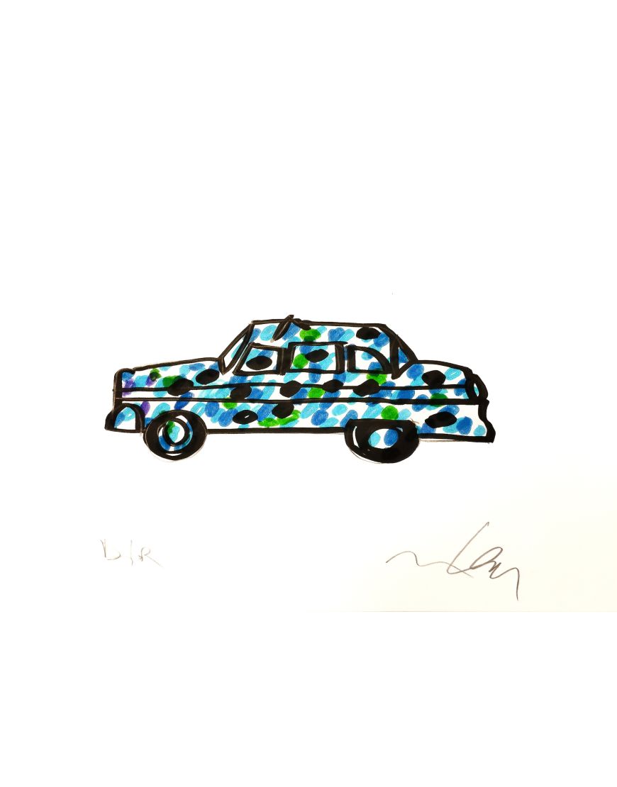 Bozzetto Progetto Dior (Taxi)