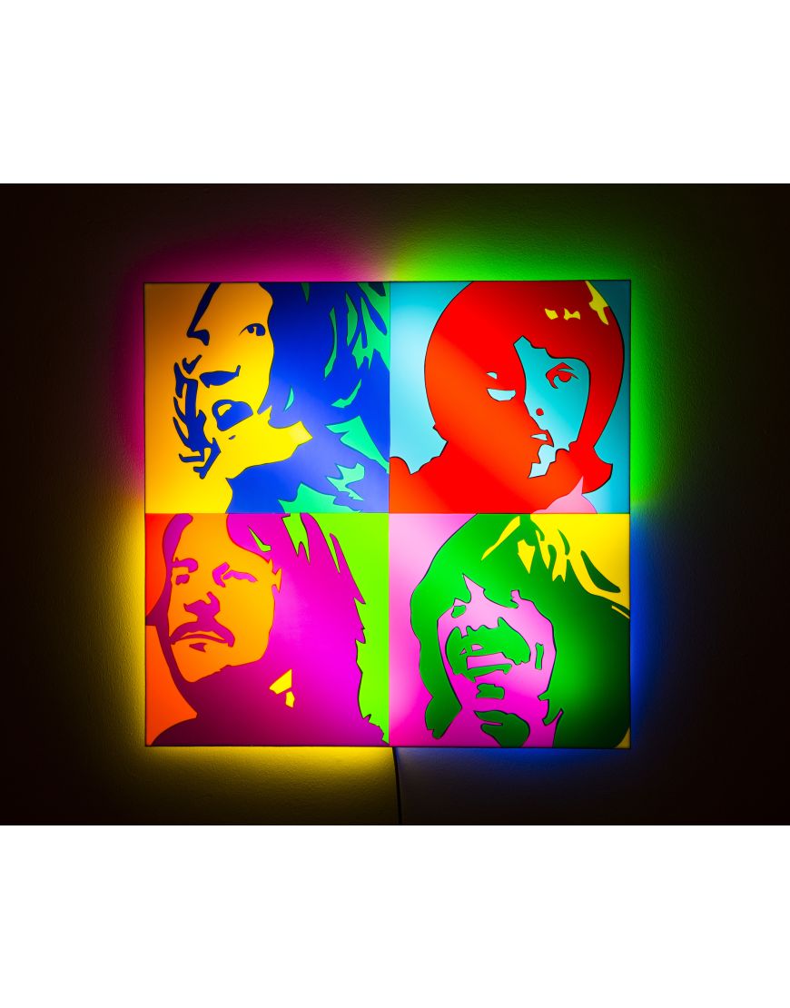 The Beatles (Scultura luminosa)