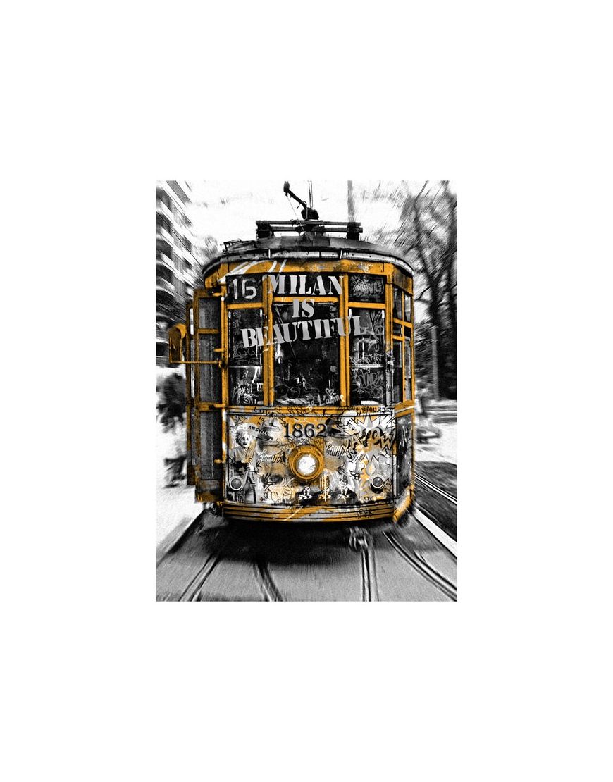 Tram Milan is Beautiful - Silver