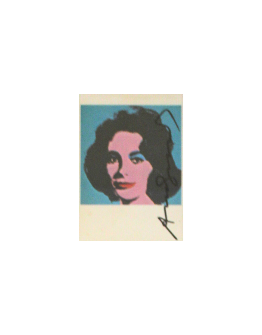 Liz Taylor - Invitation Card
