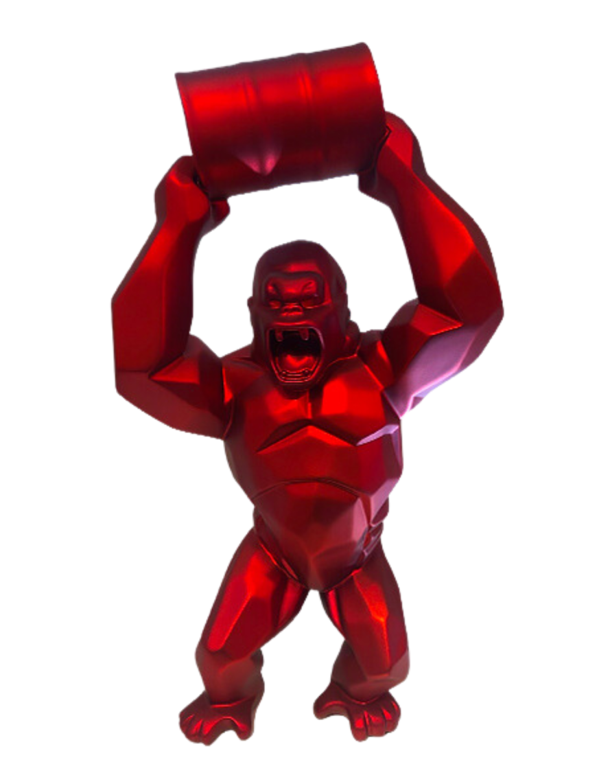 Wild Kong Oil - Matte flame red