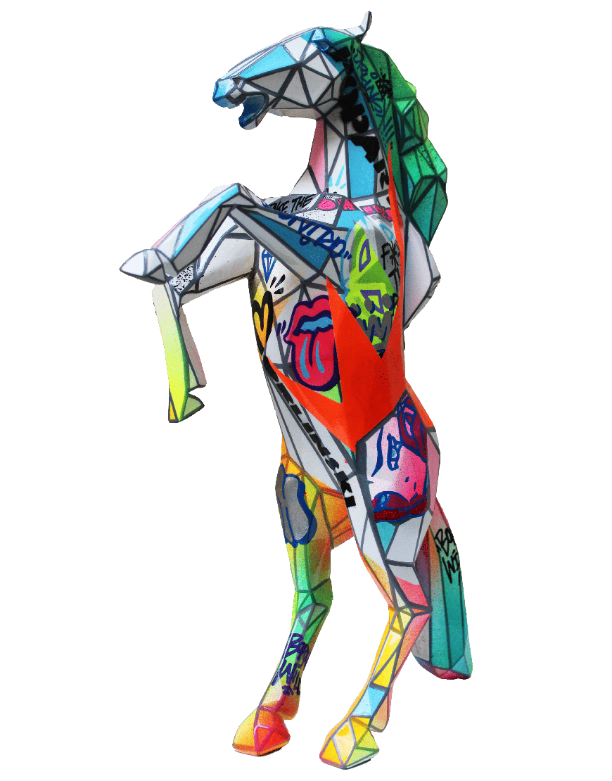Horse - Resin Tag