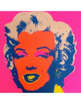Marilyn Monroe - Orange On Pink 11.22