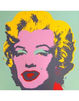 Marilyn Monroe-Pink On Green 11.23