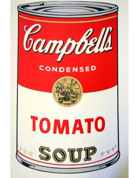 Campbell's Soup Tomato - serigrafia di Andy Warhol