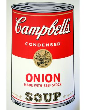 Campbell's Soup Onion - serigrafia di Andy Warhol