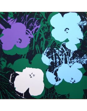 Flowers - Purple/Green 11.64
