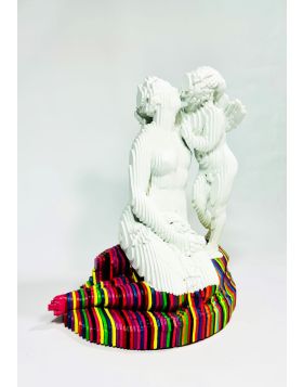 Cupido Kissing Venus Colormination
