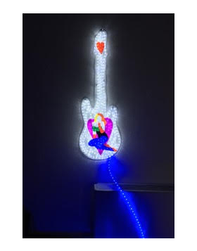 Chitarra (Scultura luminosa)