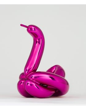 Balloon Swan Magenta