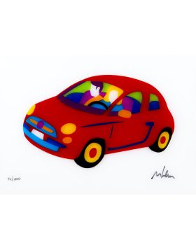 Fiat 500 Fluo (Rossa)