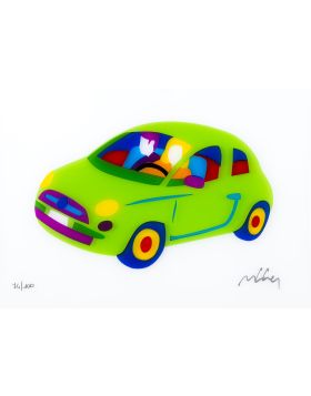 Fiat 500 Fluo (Verde)