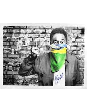The King Pele - Flag Portrait