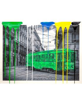 Tram Milan - Green