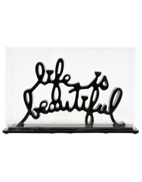 Life Is Beautiful - Dipped Black