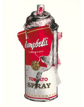 Torn Spray Can