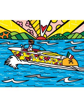Iseo Lake - Serigrafia