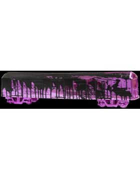 NY Train Chrome - Pink