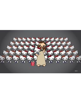 Jesus with Kitty (small)