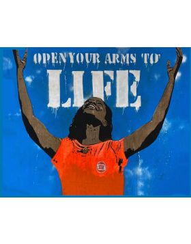 Open your arms to life