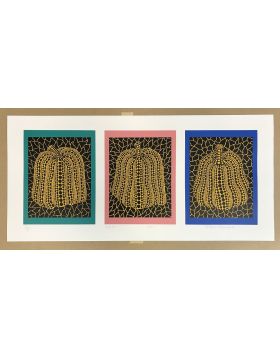 Yayoi Kusama - Pumpkin - 1991 - Firmata e Datata in Originale