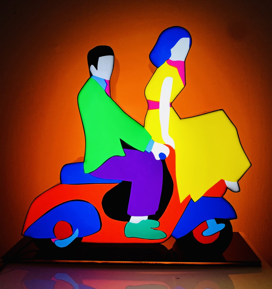 Vacanze Romane (Scultura luminosa)