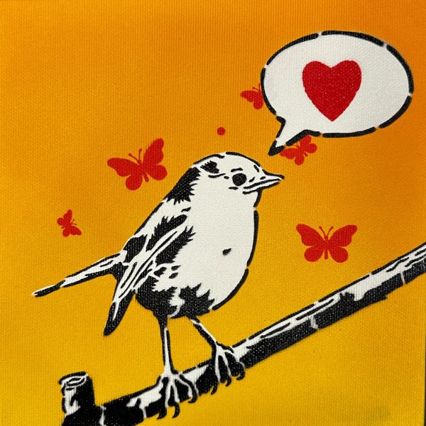 Free as a bird - Orange