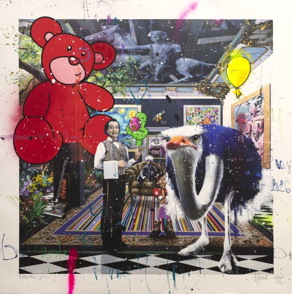 Dali and the bear,