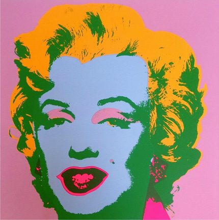 Marilyn Monroe - Blonde On Pink-Rose 11.28
