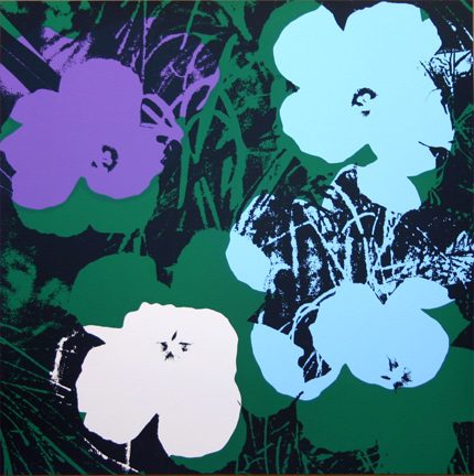Flowers - Purple/Green 11.64