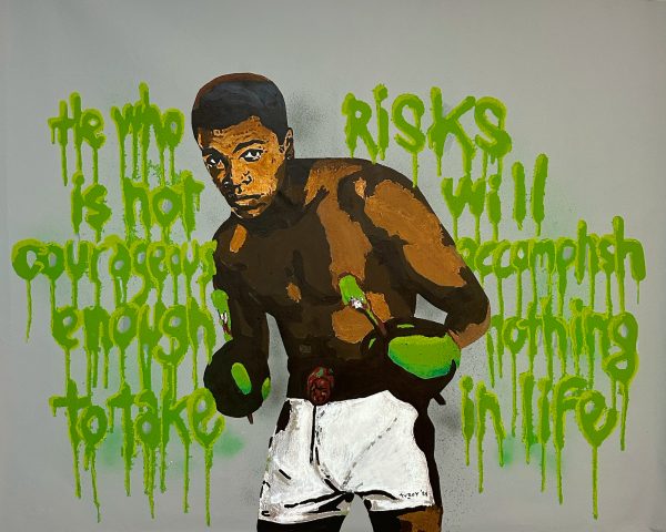 Take Risks Muhammad Ali - Green