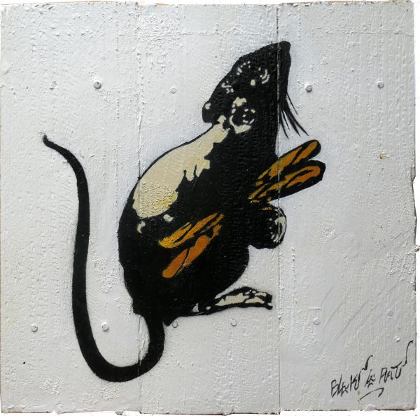 Rat n°5 (rat avec baguettes) - small