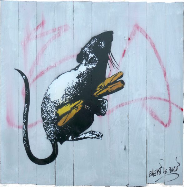 Rat n°5 (rat avec baguettes) - large
