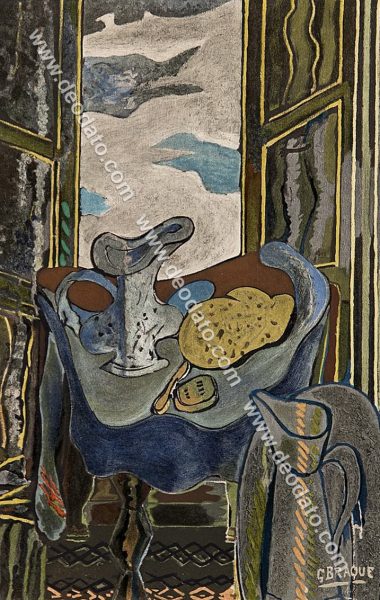 La toilette blu