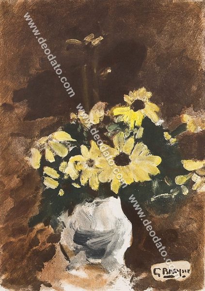 Vaso di fiori gialli