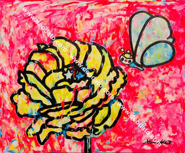 Flowers luminousred spergreenlight