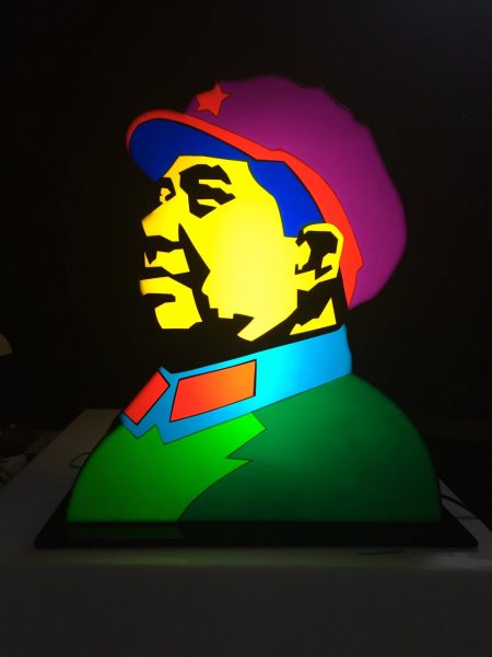 Mao (Scultura luminosa)