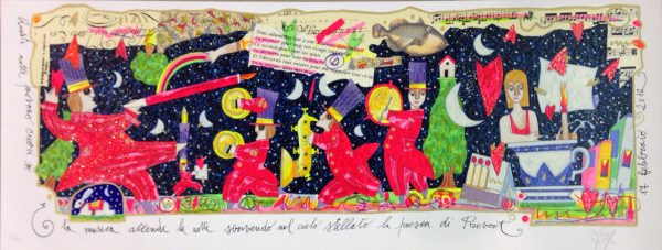 La musica accende la notte... Omaggio a Jacques Prévert (White)
