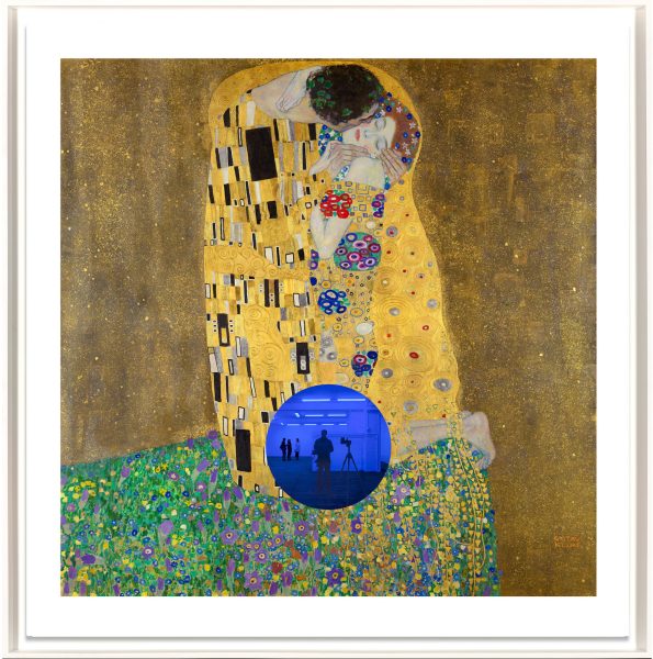 Gazing Ball - Klimt - Il Bacio