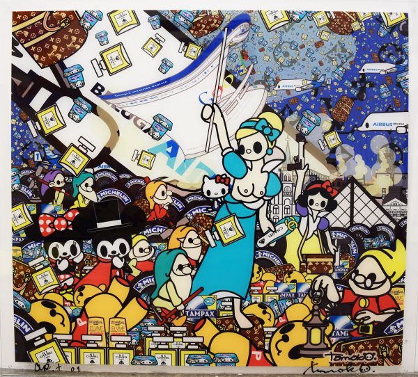 La libertà guida il POP (Plexiglass)