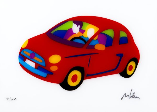 Fiat 500 Fluo (Rossa)