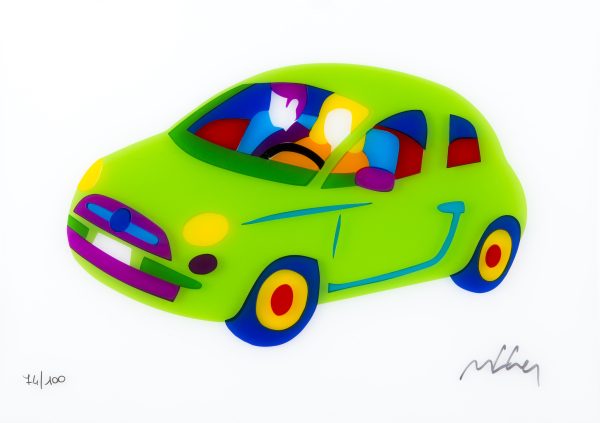 Fiat 500 Fluo (Verde)