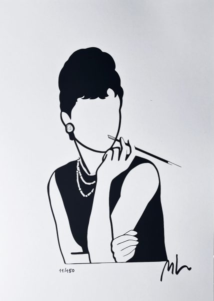 Audrey - Serigrafia