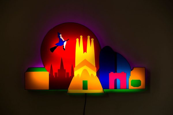 Barcellona (Scultura Luminosa)