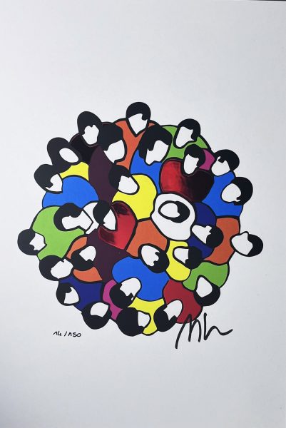 Il volto degli Altri - Serigrafia